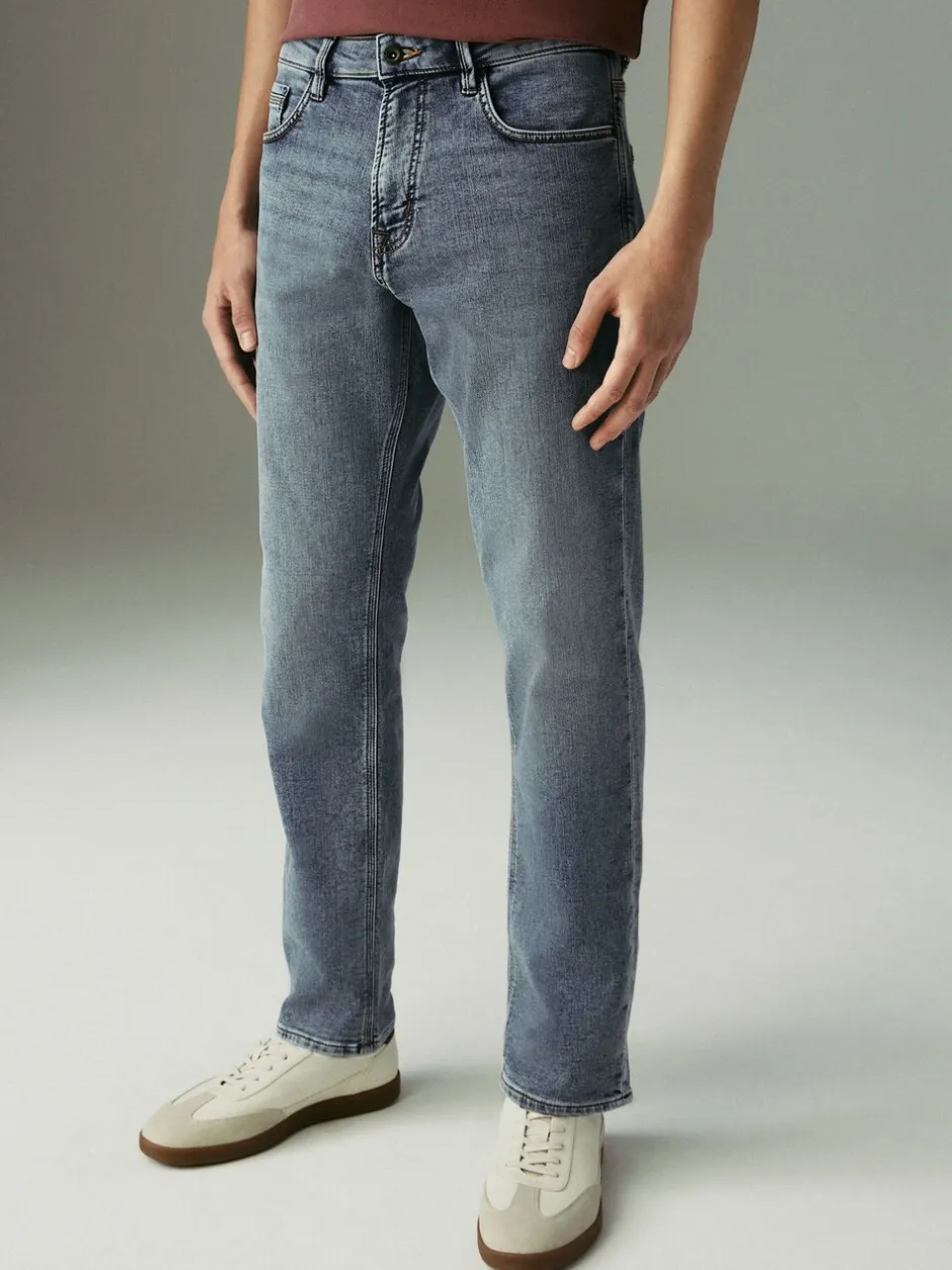 Jeans*Next Vintage lichtblauw - Slim Fit - Comfortabele stretchjeans
