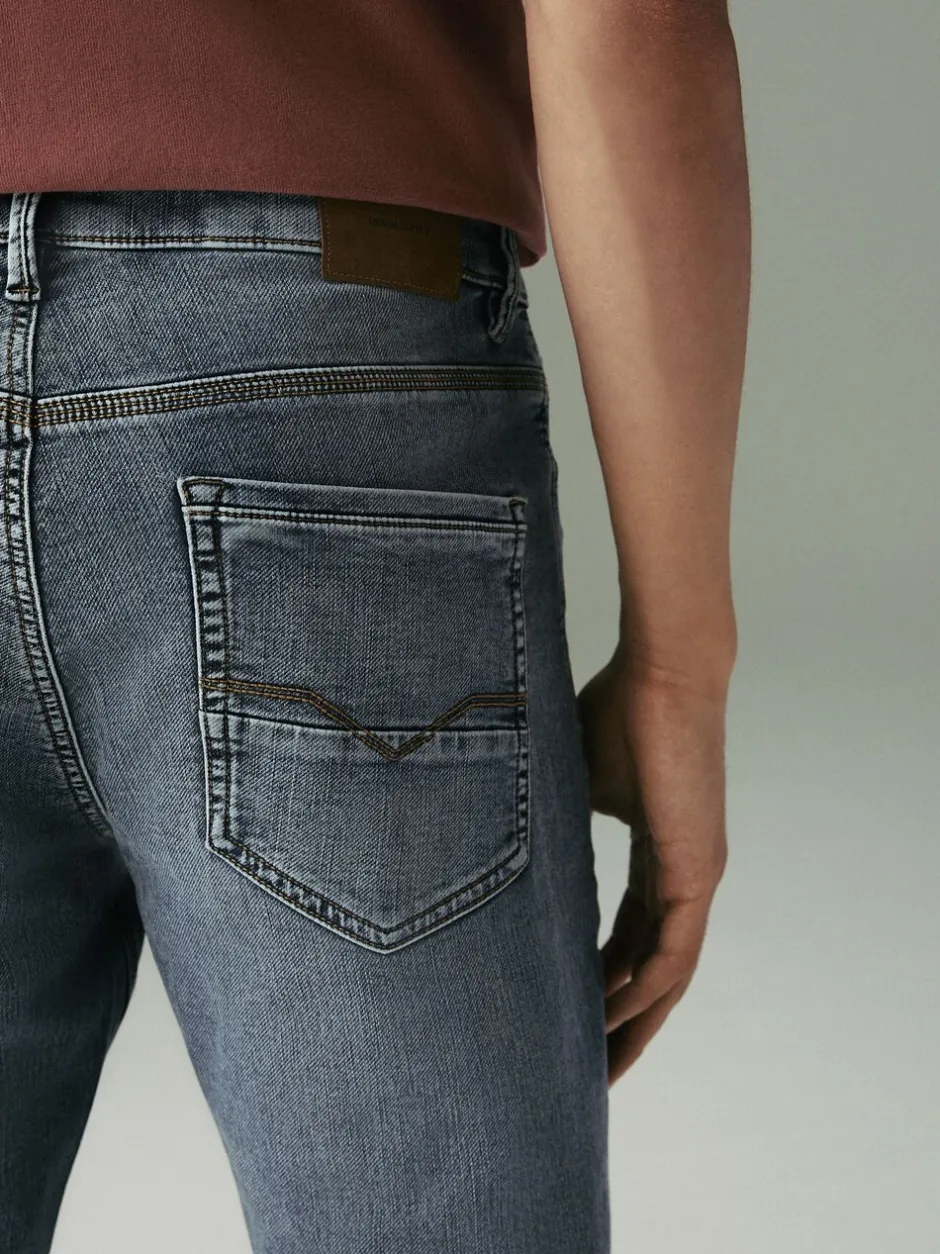 Jeans*Next Vintage lichtblauw - Slim Fit - Comfortabele stretchjeans