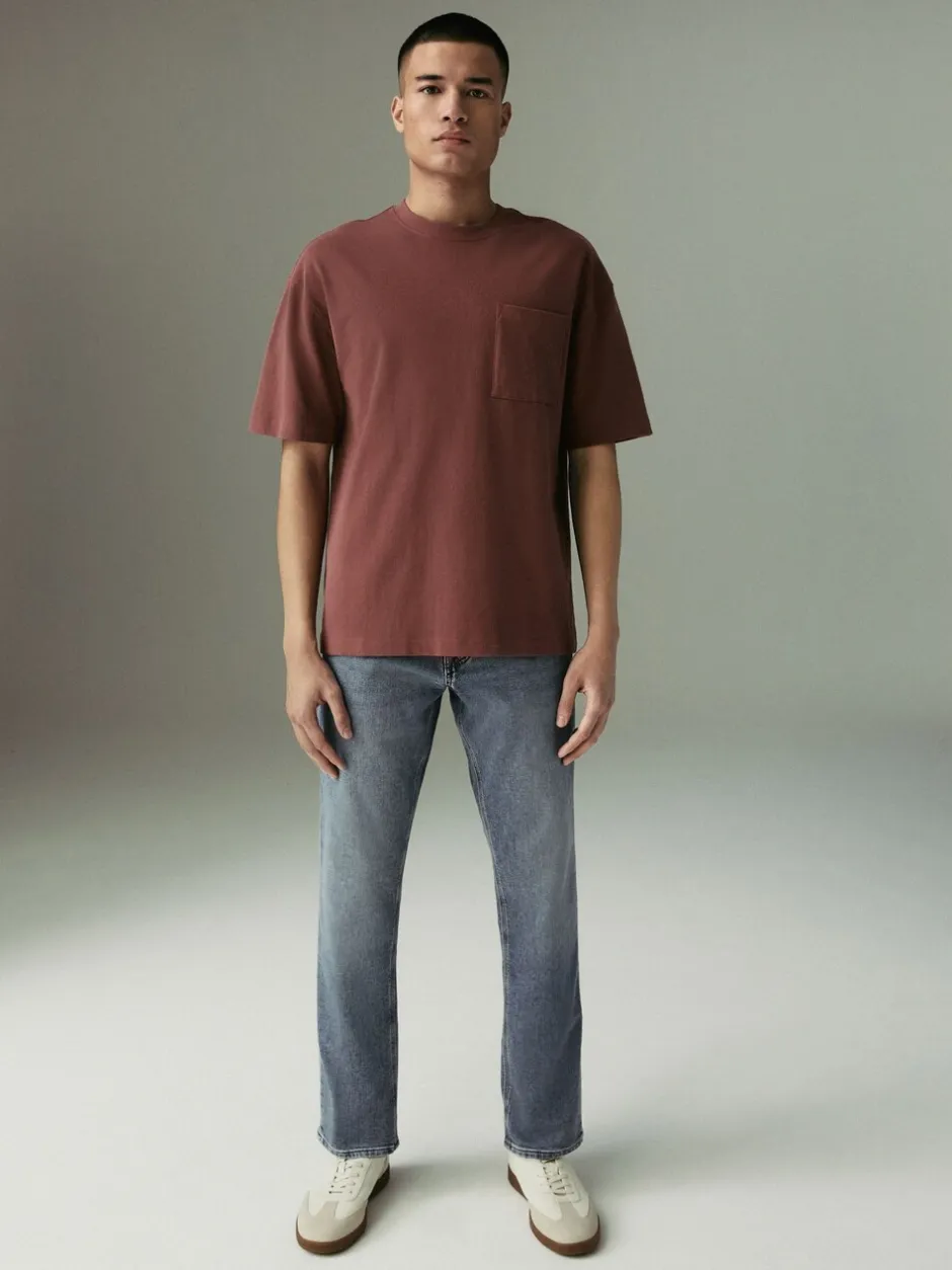 Jeans*Next Vintage lichtblauw - Slim Fit - Comfortabele stretchjeans