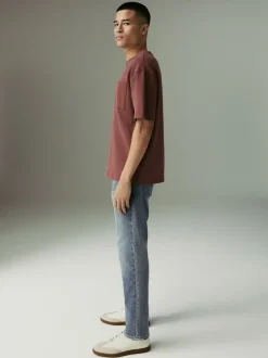 Jeans*Next Vintage lichtblauw - Slim Fit - Comfortabele stretchjeans