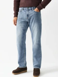 Jeans*Next - Straight fit - Comfortabele stretchjeans Vintage lichtblauw