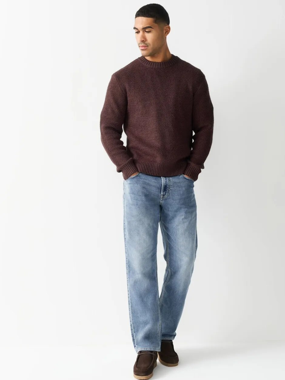 Jeans*Next - Straight fit - Comfortabele stretchjeans Vintage lichtblauw
