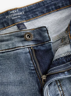Jeans*Next Vintage lichtblauw - Strakke Pasvorm - Comfortabele stretchjeans