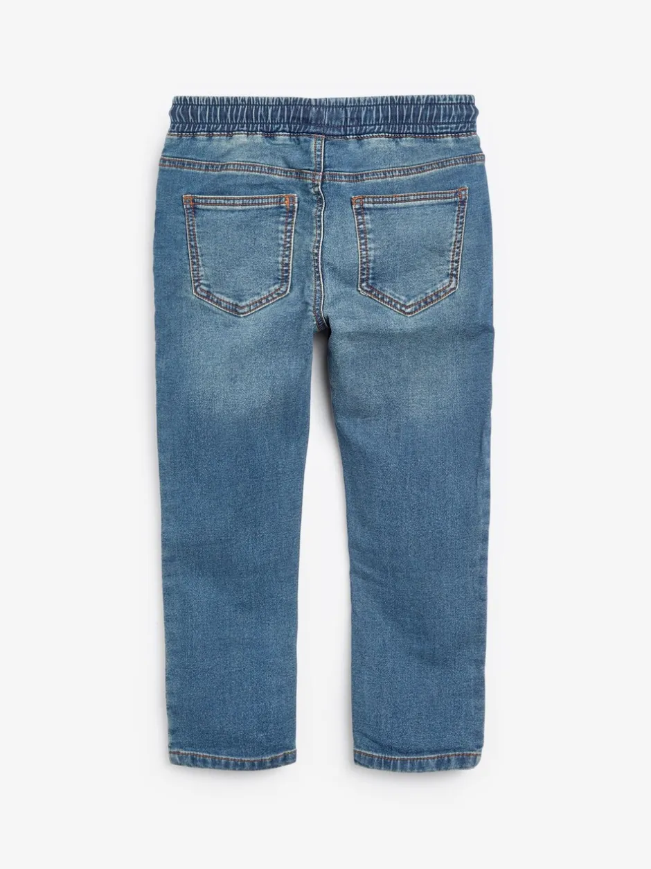 Jeans*Next - Jeans met stretch en elastische taille (3-16 jr) Vintage middenblauw
