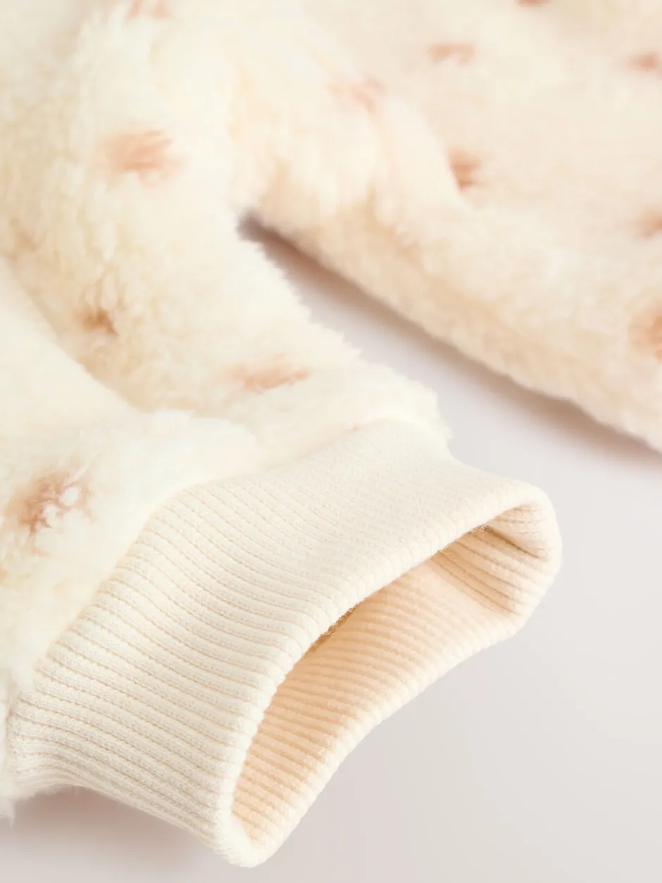 Babypakjes En Babypyjama's|Next Vlekken - Zwaargewicht fleece babypyjama