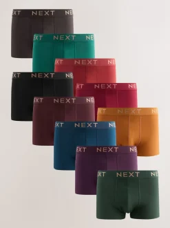 Ondergoed|Ondergoed*Next Volle kleur - Hipster boxers van katoenrijke mix