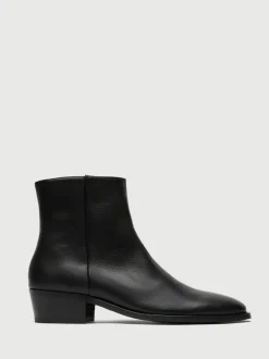 Boots|Walk London Leather Hoxton Zip Boots