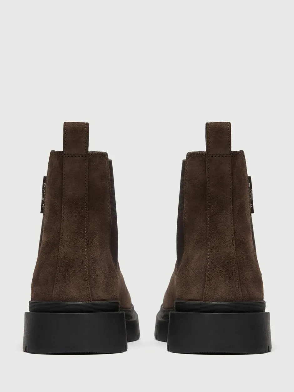 Formele Schoenen*Walk London Suede Callum Chelsea Boots
