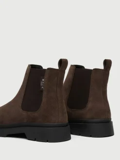 Formele Schoenen*Walk London Suede Callum Chelsea Boots