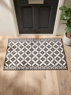 Deurmatten|Vloerkleden En Lopers*Next Wasbare deurmat met tegels