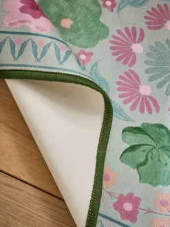 Vloerkleden En Lopers|Vloerkleden En Lopers*Next Washable Bettie Floral Print Runner