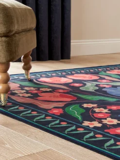 Vloerkleden En Lopers|Vloerkleden En Lopers|Next Washable Bettie vloerkleed met bloemenprint