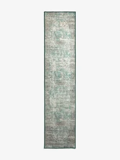 Vloerkleden En Lopers|Vloerkleden En Lopers|Next Washable Emporium Oriental Runner Blauwgroen
