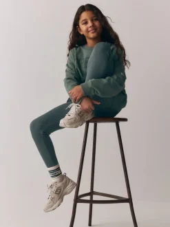 Sweaters En Hoody´S*Superdry - Leggings Set Washed groen