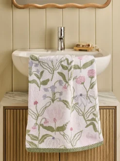 Handdoeken En Badmatten*Next Water Colour Floral 100% Cotton Towel