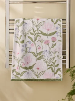 Handdoeken En Badmatten*Next Water Colour Floral 100% Cotton Towel