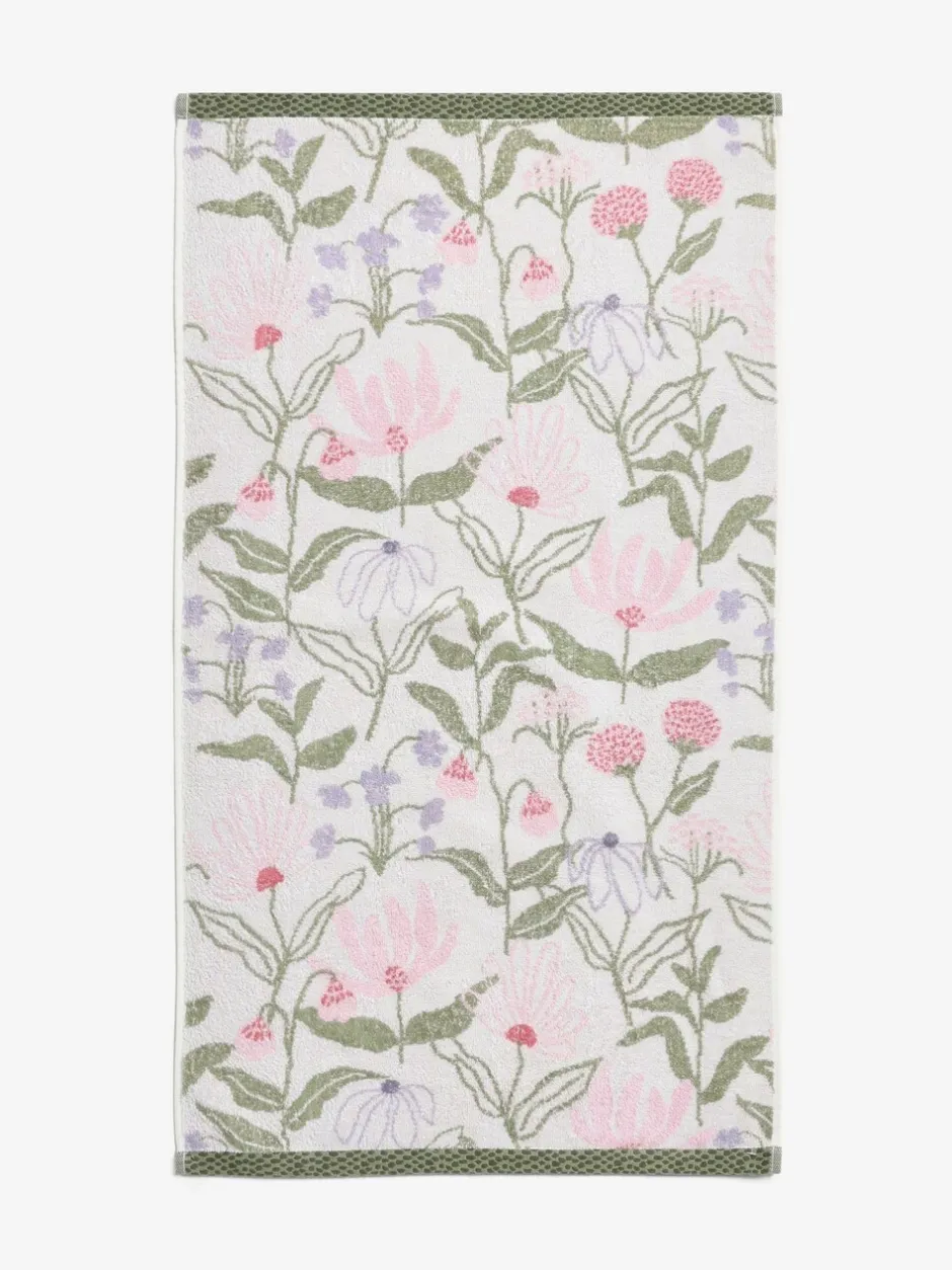 Handdoeken En Badmatten*Next Water Colour Floral 100% Cotton Towel