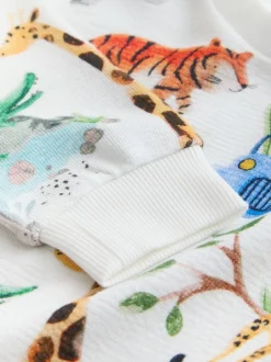 Sweaters En Hoody´S*Next Watercolour Animals - Sweatshirt met ronde hals en all-over print (3 mnd - 7 jr)