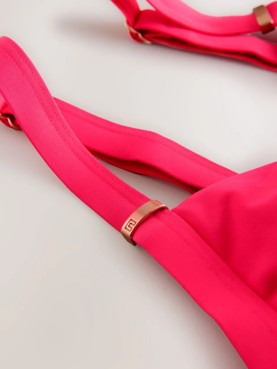Badkleding*Next - Vormgevend badpak met buikcorrectie Watermeloenroze