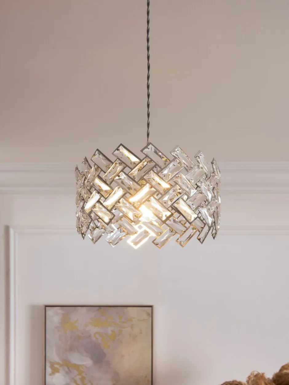 Lampenkappen|Verlichting|Next Wentworth hanglampenkap met eenvoudige montage