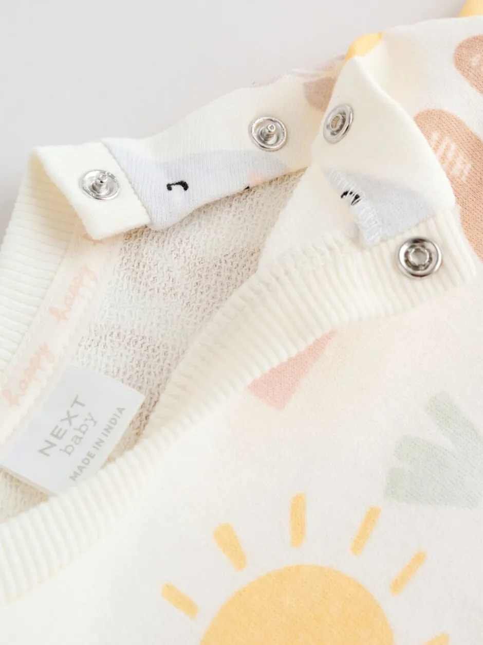 Truien En Breisels|Sets En Combisets|Next White Bunny Character Print - Easter Sweat and Leggings Baby Set (0mths-2yrs)