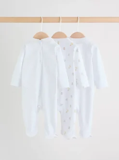 Babypakjes En Babypyjama's*Next - Verpakking van 3 babypyjama's (0-2jr) White Collar