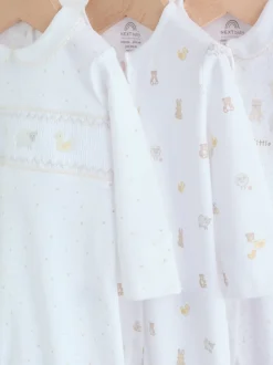 Babypakjes En Babypyjama's*Next - Verpakking van 3 babypyjama's (0-2jr) White Collar