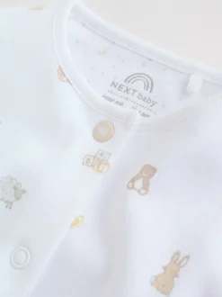Babypakjes En Babypyjama's*Next - Verpakking van 3 babypyjama's (0-2jr) White Collar