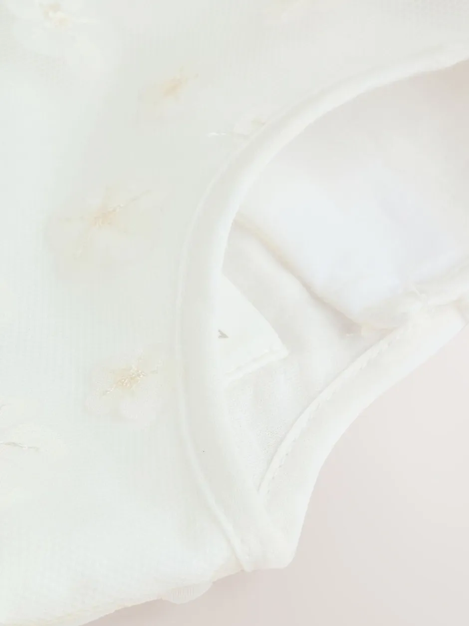 Gelegenheidskleding|Jurken*Next - Feestelijke babyjurk (0 mnd-2 jr) White 3D Flowers