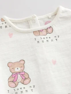 Rompertjes En Tuinbroeken|Next - Pofbroekrompertje White I Love My Mummy