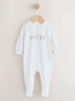 Babypakjes En Babypyjama's|Next - Gezinspyjama voor baby's (0-2jr) White Little Sister