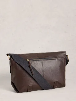 Tassen|White Stuff Connor Leather Messenger Bag