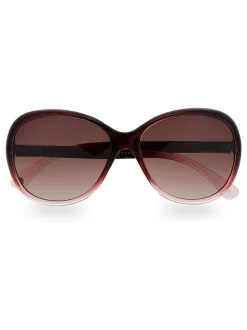 Zonnebril|Ted Baker - Blair Fade zonnebril Wijnrood met kleurverloop