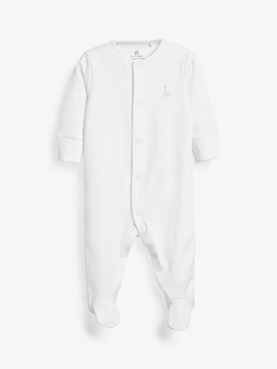 Babypakjes En Babypyjama's*Next Wit - 100% katoenen babypyjama's (0-18mnd)