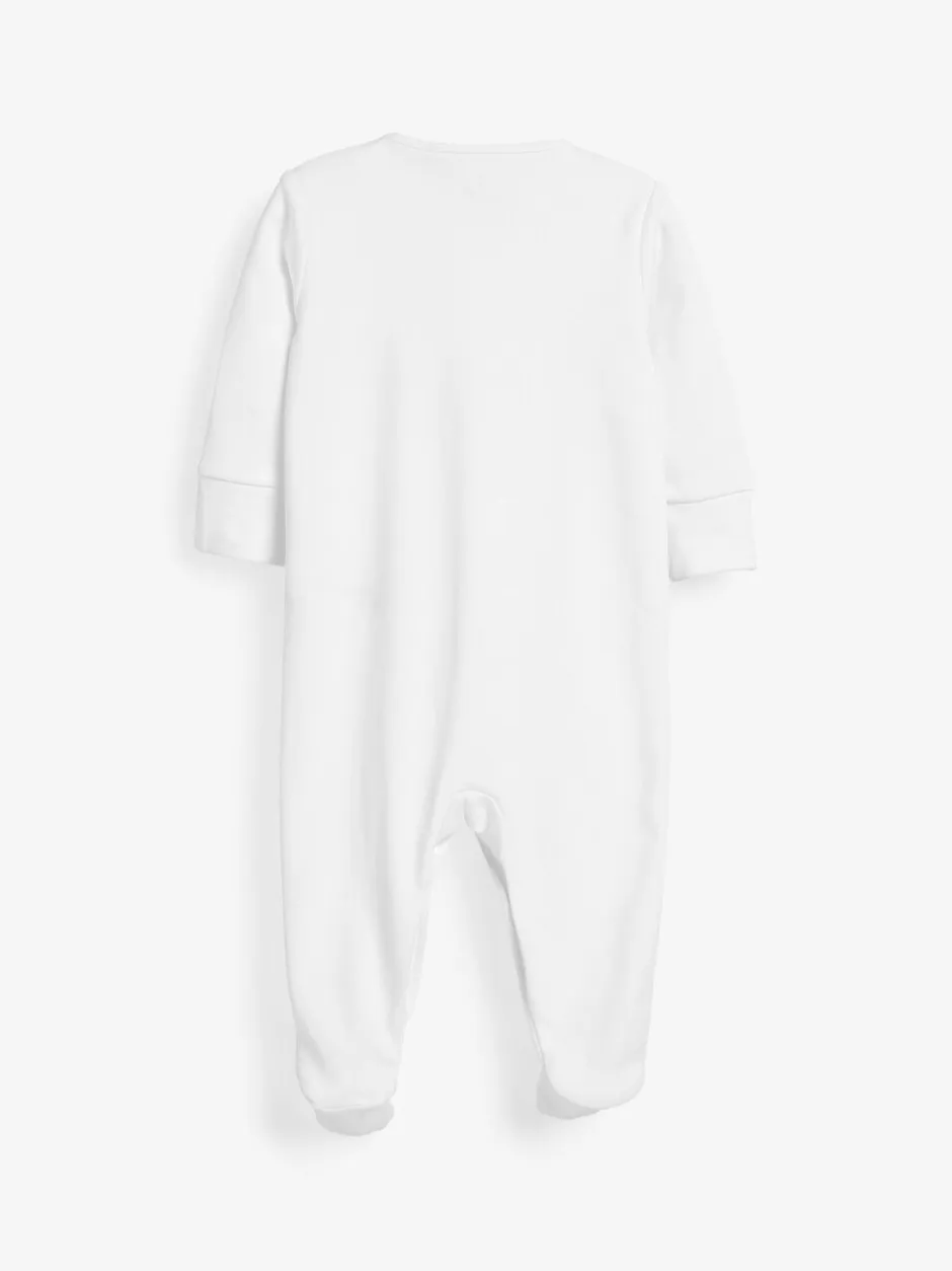 Babypakjes En Babypyjama's*Next Wit - 100% katoenen babypyjama's (0-18mnd)