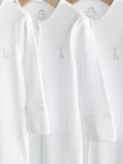 Babypakjes En Babypyjama's*Next Wit - 100% katoenen babypyjama's (0-18mnd)