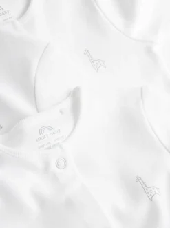 Babypakjes En Babypyjama's*Next Wit - 100% katoenen babypyjama's (0-18mnd)