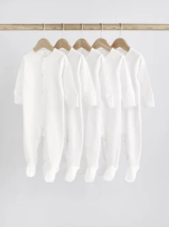 Multipacks|Babypakjes En Babypyjama's|Next Wit - 100% katoenen babypyjama's (0-18mnd)