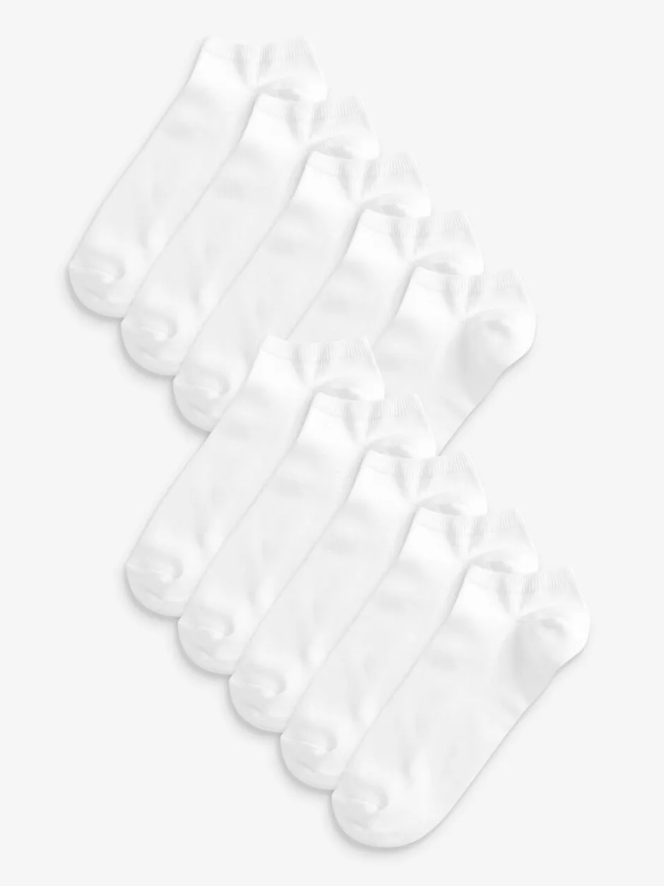 Sokken|Sokken*Next - 10 paar sneakersokken Wit