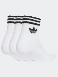 Sokken|Sokken|adidas originals - set van 3 paar enkelsokken Wit