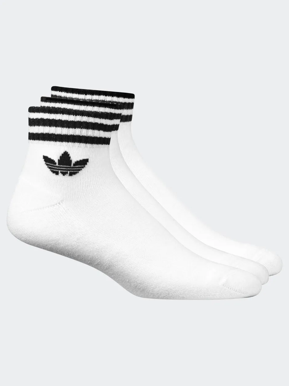 Sokken|Sokken|adidas originals - set van 3 paar enkelsokken Wit