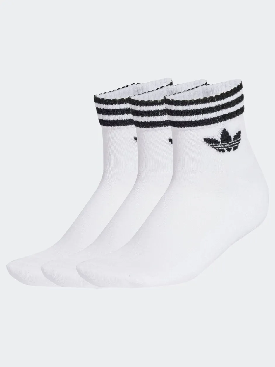Sokken|Sokken|adidas originals - set van 3 paar enkelsokken Wit