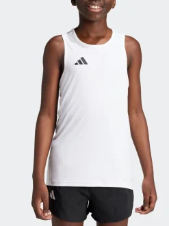 Rompertjes En Hemdjes|adidas - Team Kids Tanktop Wit