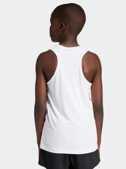 Rompertjes En Hemdjes|adidas - Team Kids Tanktop Wit