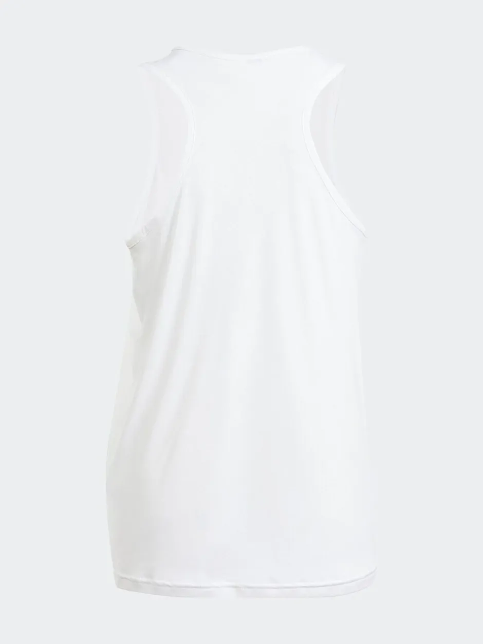 Rompertjes En Hemdjes|adidas - Team Kids Tanktop Wit