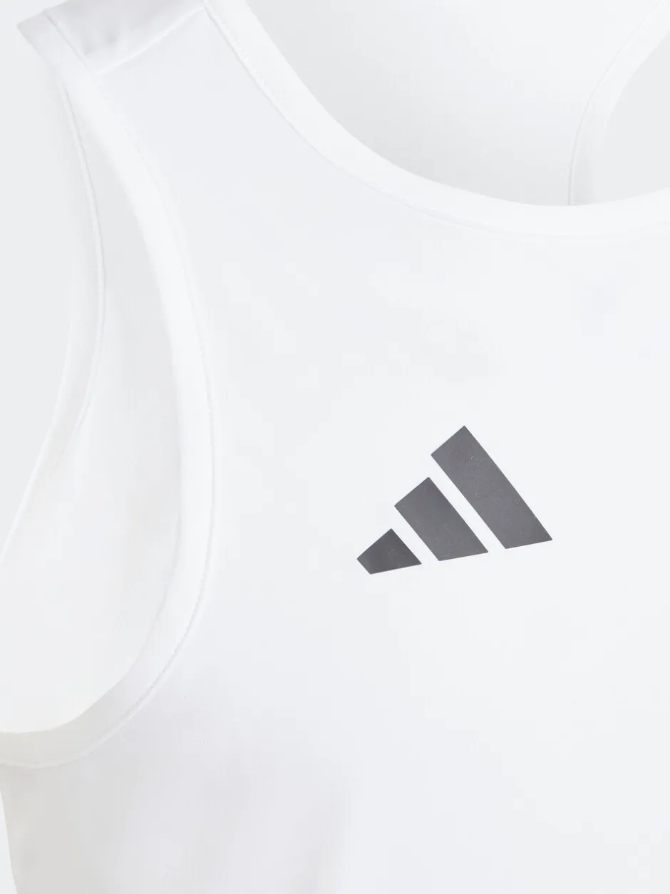 Rompertjes En Hemdjes|adidas - Team Kids Tanktop Wit