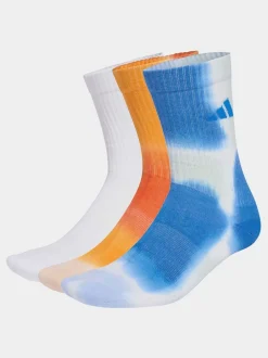 Sokken|Sokken*adidas - Tie-Dye Sokken 3 paar Wit
