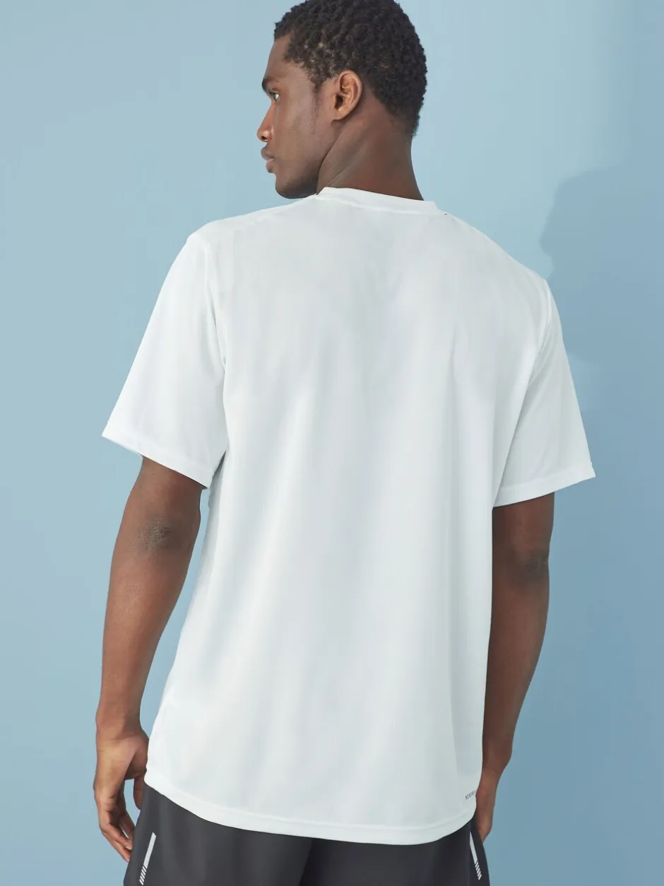 Sportkleding|adidas Wit - Train Essentials trainingsshirt