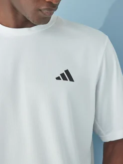 Sportkleding|adidas Wit - Train Essentials trainingsshirt