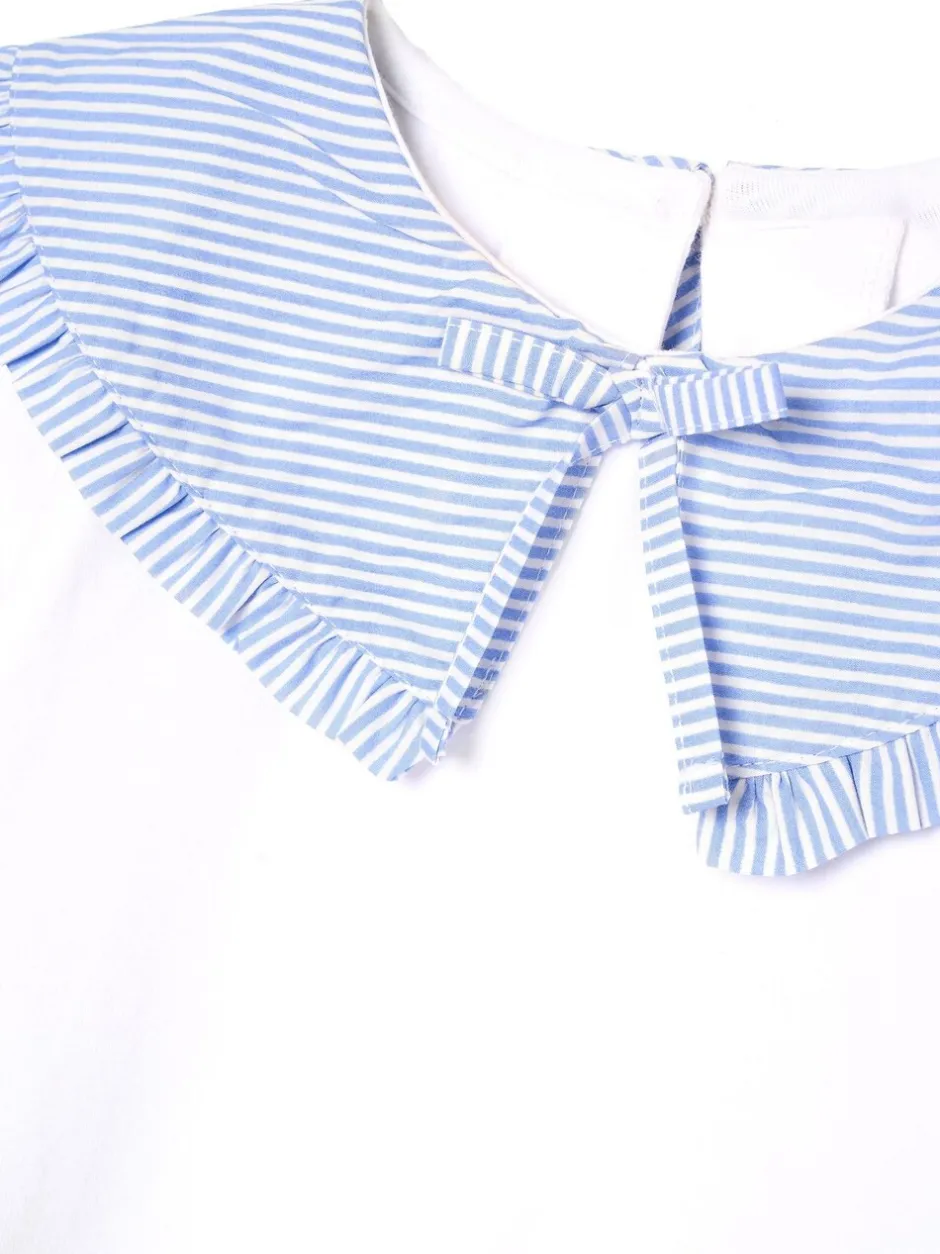 Overhemden En Blouses|Angel & Rocket - Betty blouse met Strepen en Lange mouwen Wit